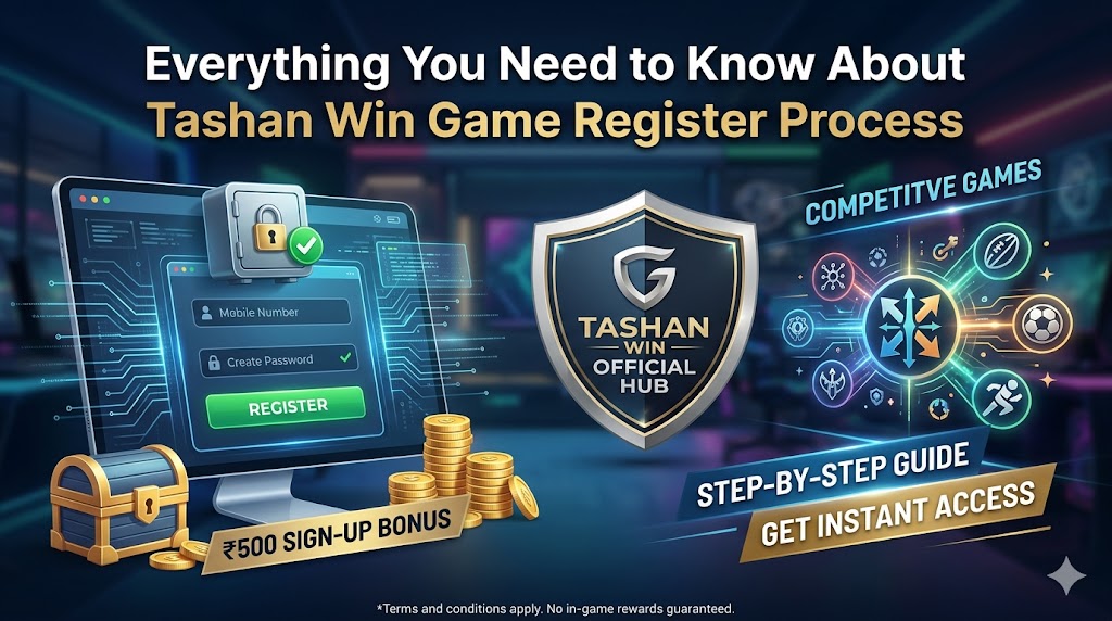 Everything You Need to Know About Tashan Win Game Register Process